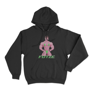 Fotze Unisex Hoodie Black