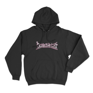 Ikkimel Graffiti Unisex Hoodie Black