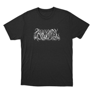 Ikkimel Metal Logo Unisex T Shirt Black