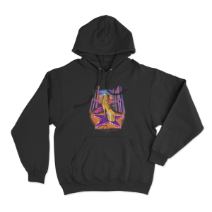 Ikkimel Poppstar Golden Boot Unisex Hoodie Black